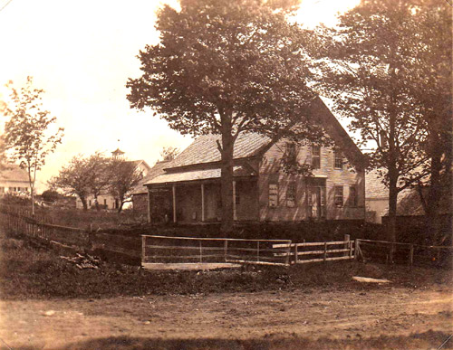 Nathan Gould House Earliest Known Photo
