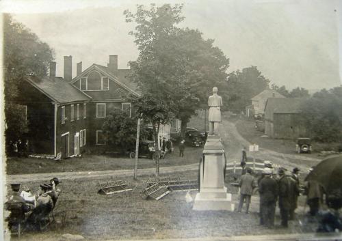 Dedication of the Soldiers’ Monument during August 24, 1917 Old Home Days